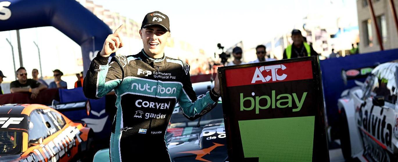 Dianda r&eacute;cord: la pole m&aacute;s joven de la historia del TC