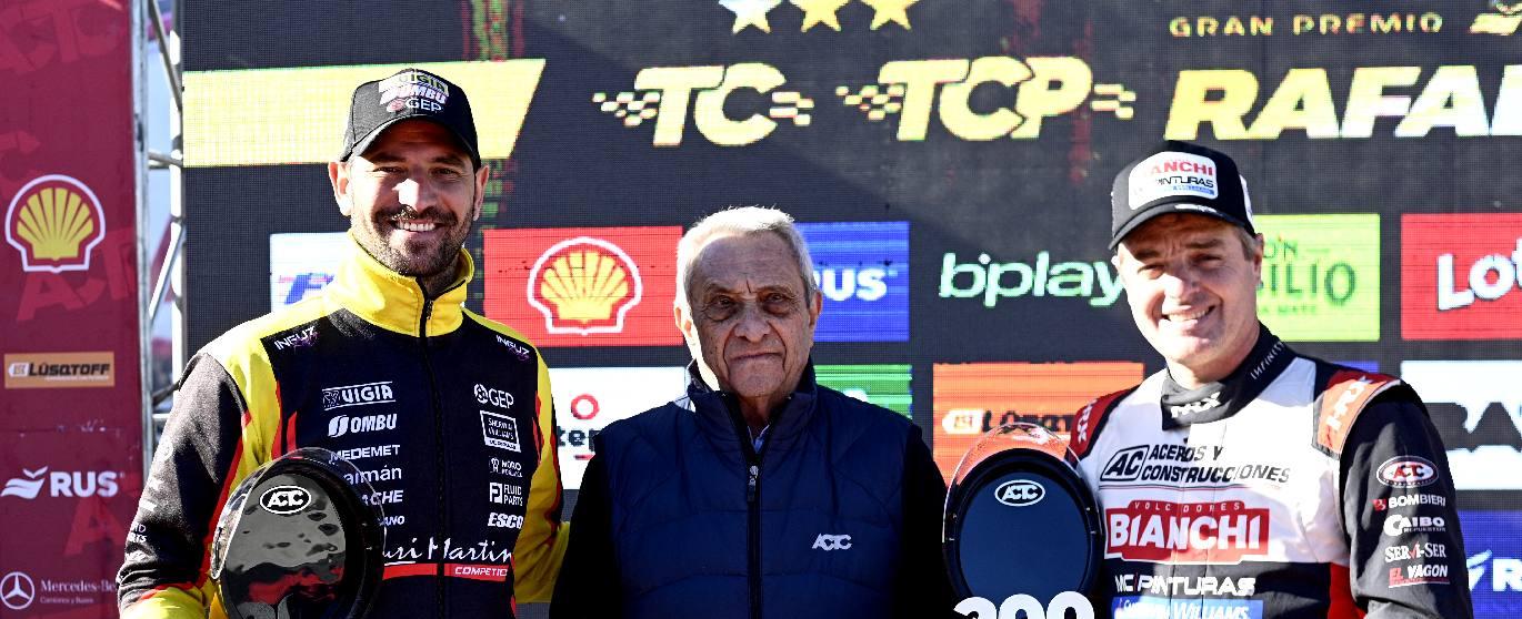 200 carreras para Ardusso y Bonelli