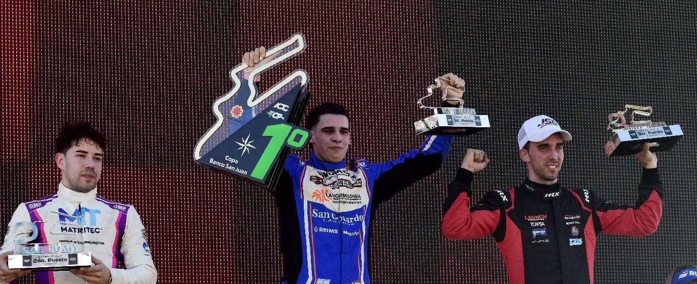 &iexcl;Bernasconi gan&oacute; el TC Pista en San Juan!